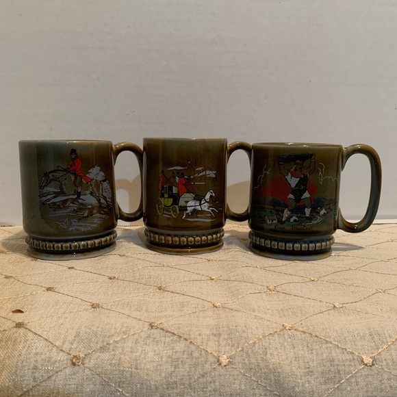 Vintage wade Irish Porcelain Mugs